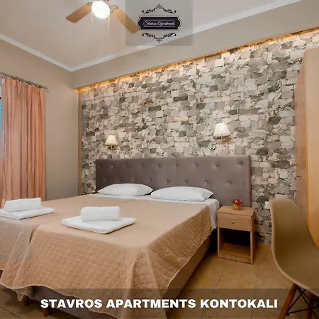 Stavros Apartments Kontokali Next To Gouvia Marina Exterior photo